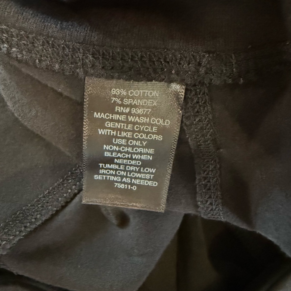 3 pairs: Xersion Woman cotton blend active capri mid-rise fitted - Picture 6 of 8